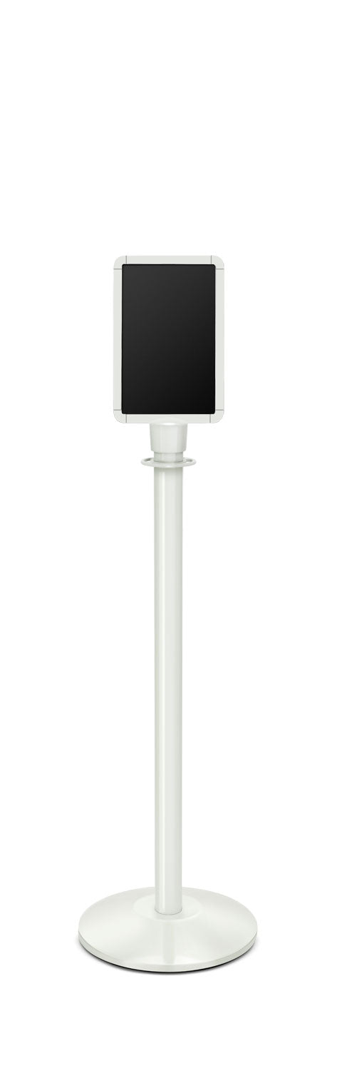 Portable Traditional Sign Stand | Lavi - LW - Lavi White - 7 x 11 · Vertical · Closed frame