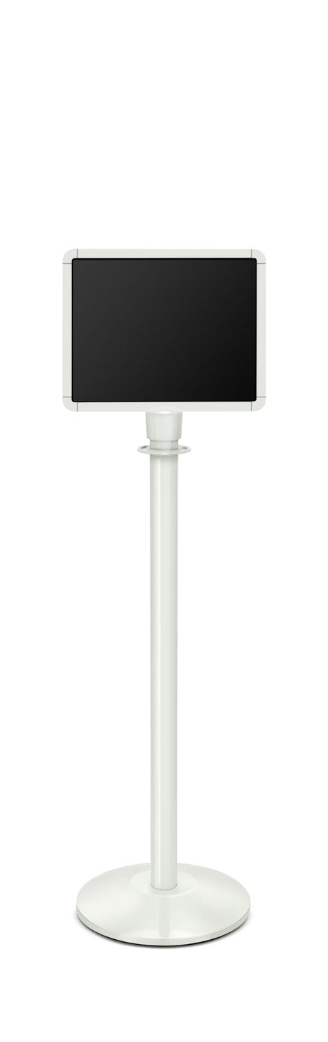 Portable Traditional Sign Stand | Lavi - LW - Lavi White - 11 x 14 · Horizontal · Closed frame