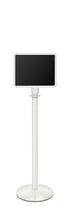 Portable Traditional Sign Stand | Lavi - LW - Lavi White - 11 x 14 · Horizontal · Closed frame