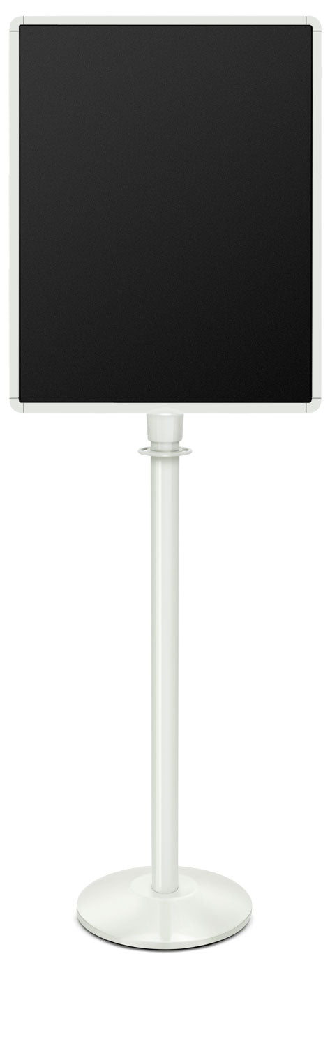 Portable Traditional Sign Stand | Lavi - LW - Lavi White - 22 x 28 · Vertical · Closed frame