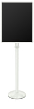 Portable Traditional Sign Stand | Lavi - LW - Lavi White - 22 x 28 · Vertical · Closed frame