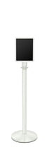 Portable Traditional Sign Stand | Lavi - LW - Lavi White - 8.5 x 11 · Vertical · Closed frame