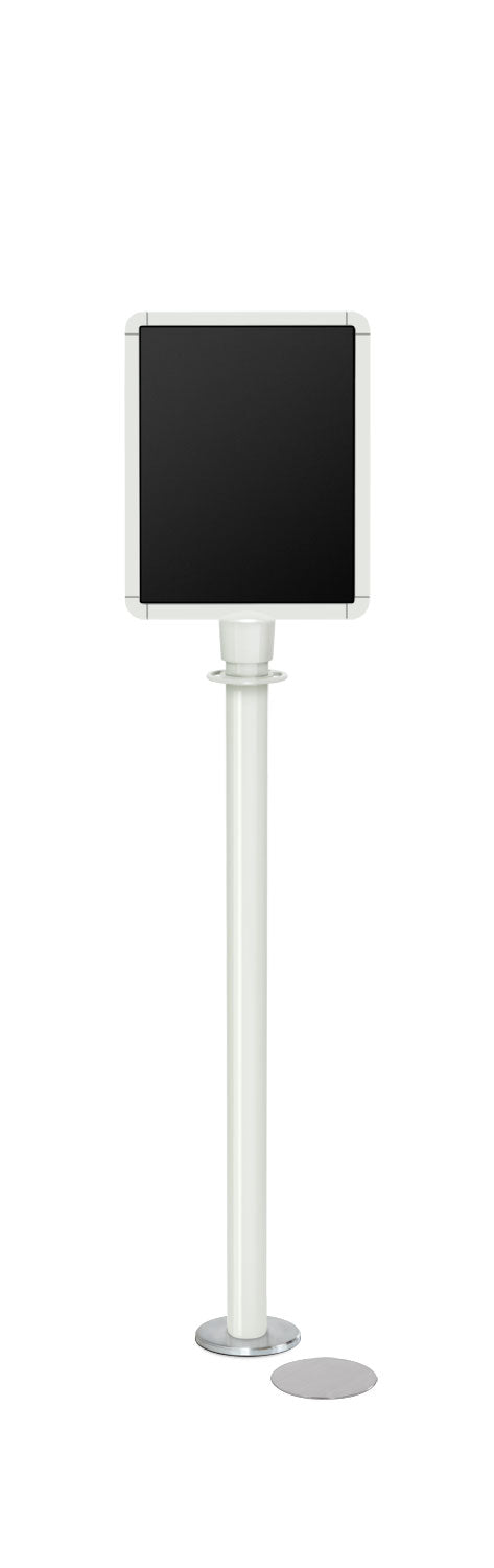 Magnetic Traditional Sign Stand | Lavi - LW - Lavi White - 11 x 14 · Vertical · Closed frame