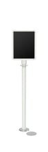 Magnetic Traditional Sign Stand | Lavi - LW - Lavi White - 11 x 14 · Vertical · Closed frame