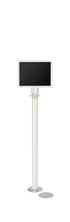 Magnetic Traditional Sign Stand | Lavi - LW - Lavi White - 8.5 x 11 · Horizontal · Slotted
