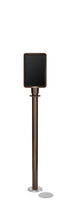 Magnetic Traditional Sign Stand | Lavi - SB - Statuary Bronze - 7 x 11 · Vertical · Closed frame