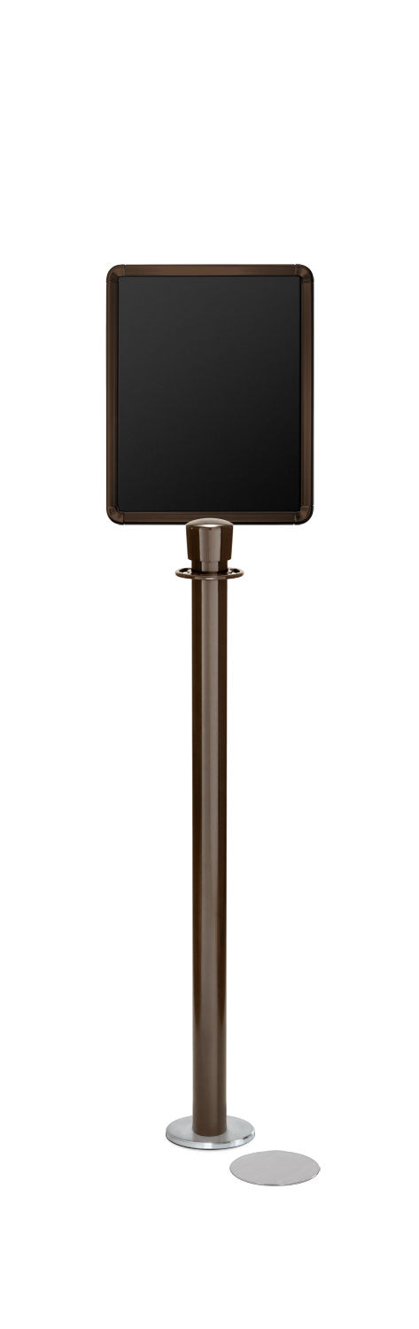 Magnetic Traditional Sign Stand | Lavi - SB - Statuary Bronze - 11 x 14 · Vertical · Closed frame