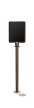 Magnetic Traditional Sign Stand | Lavi - SB - Statuary Bronze - 11 x 14 · Vertical · Closed frame