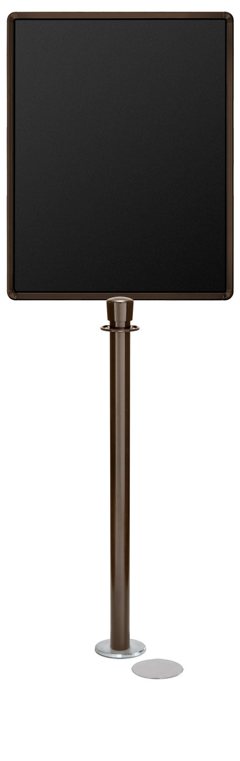 Magnetic Traditional Sign Stand | Lavi - SB - Statuary Bronze - 22 x 28 · Vertical · Closed frame