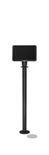 Magnetic Traditional Sign Stand | Lavi - WB - Wrinkle Black - 7 x 11 · Horizontal · Slotted