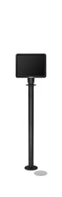 Magnetic Traditional Sign Stand | Lavi - WB - Wrinkle Black - 8.5 x 11 · Horizontal · Closed frame