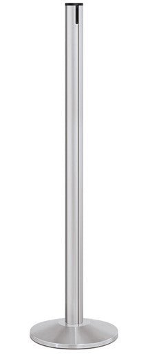 Beltrac Partition Post with Sloped Base | No Belt - The Crowd Controller