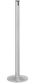 Beltrac Partition Post with Sloped Base | No Belt - The Crowd Controller