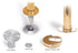 Crowd Control Barrier Stanchions Elegance Flat Top Fixed Base - The Crowd Controller