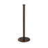 Elegance Flat Top Profile Base Stanchion - Statuary Bronze