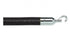 Crowd Control Barrier Stanchions Naugahyde Rope 1.5" Diameter Slide-Snap Ends