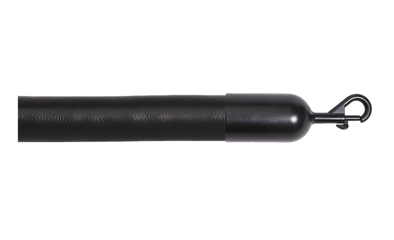 Crowd Control Barrier Stanchions Naugahyde Rope 1.5" Diameter Slide-Snap Ends