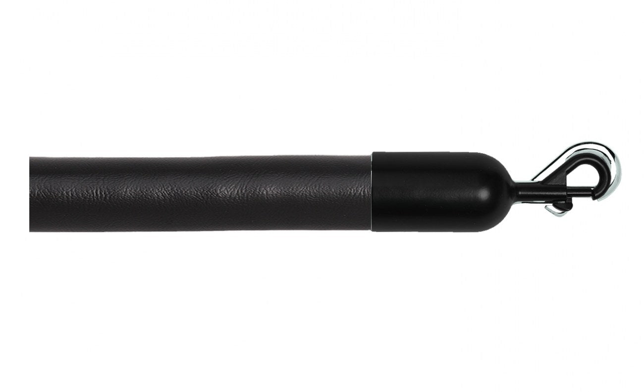 Crowd Control Barrier Stanchions Naugahyde Rope 1.5" Diameter Slide-Snap Ends