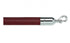 Crowd Control Barrier Stanchions Naugahyde Rope 1.5" Diameter Slide-Snap Ends