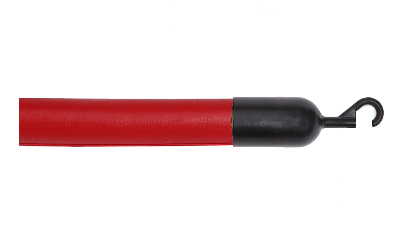 Crowd Control Barrier Stanchions Naugahyde Rope 1.5" Diameter Slide-Snap Ends