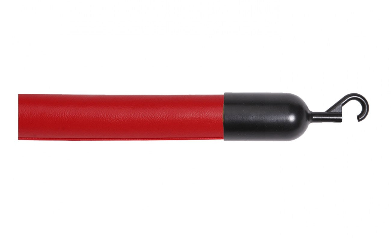 Crowd Control Barrier Stanchions Naugahyde Rope 1.5" Diameter Slide-Snap Ends