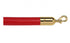 Crowd Control Barrier Stanchions Naugahyde Rope 1.5" Diameter Slide-Snap Ends
