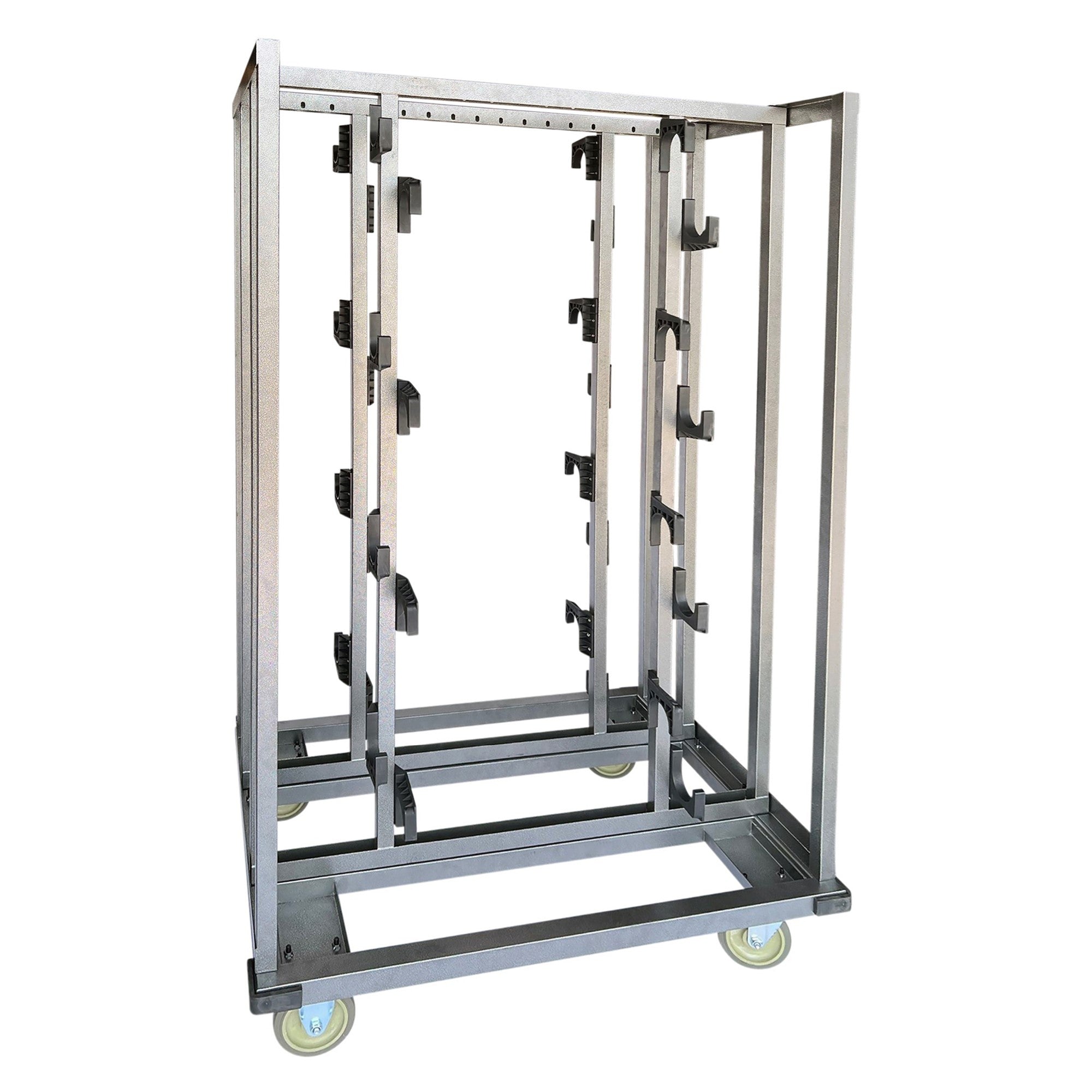 US Weight Stanchion Cart - Holds 16 Stanchions