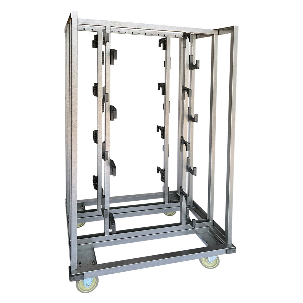 US Weight Stanchion Cart - Holds 16 Stanchions