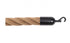 Twisted Polypropylene Rope for Crowd Control Barrier Stanchions  1.5" Diameter Slide-Snap Ends
