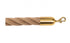 Twisted Polypropylene Rope for Crowd Control Barrier Stanchions  1.5" Diameter Slide-Snap Ends