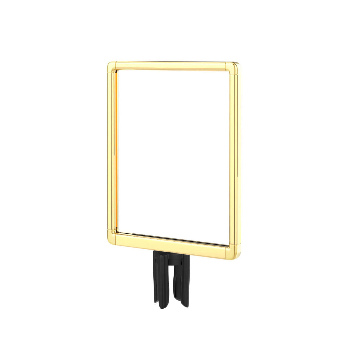 Designer Series 11 x 14 sign frame in polished brass