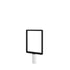 Designer Series slide-in sign frame, 11 x 14 smooth black