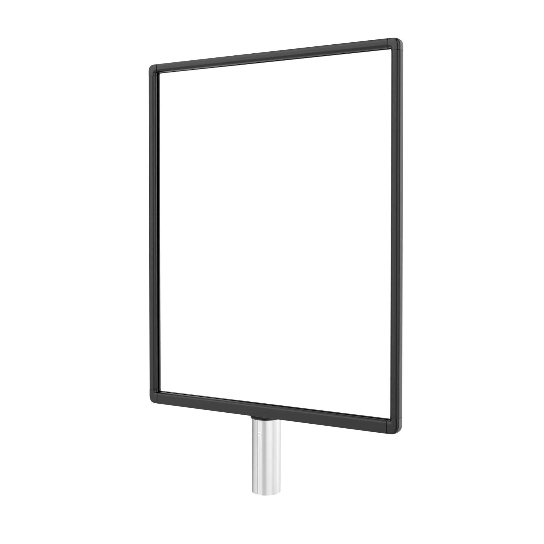 Designer Series slide-in sign frame, 22 x 28 smooth black