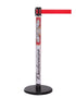 QueuePro Clear - 11 FT Belt | Barriers Stanchions