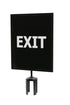 Queueway sign frame 11 x 14 EXIT