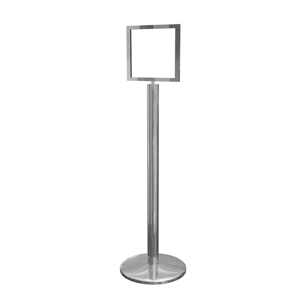 Sign Stand 11" x 14" in Polished Stainless finish