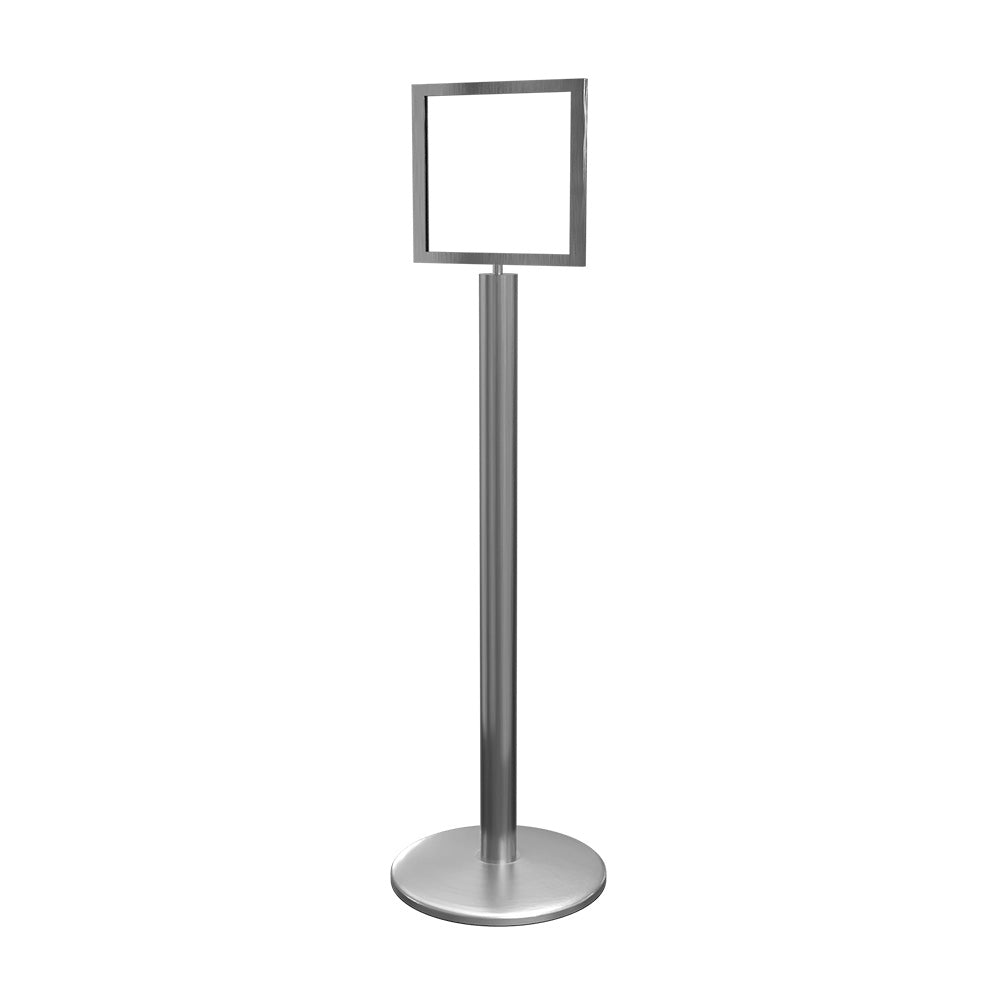 Sign Stand 11" x 14" in Satin Stainless finish