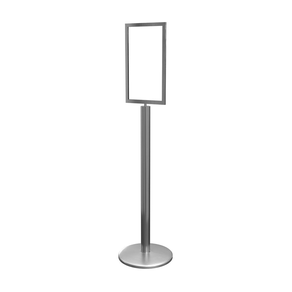 Sign Stand 14" x 22" in Satin Stainless finish