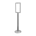 Sign Stand 14" x 22" in Satin Stainless finish
