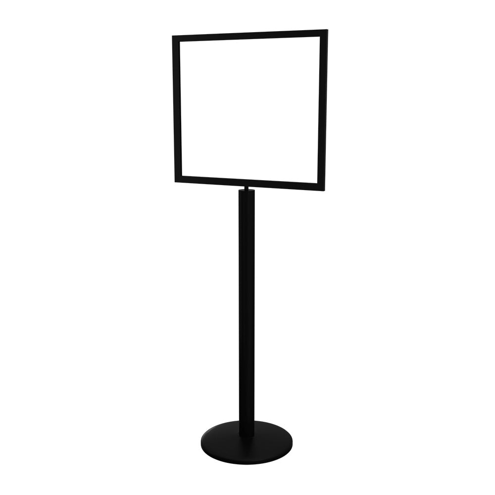Sign Stand 22" x 28" in Black finish