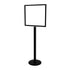 Sign Stand 22" x 28" in Black finish