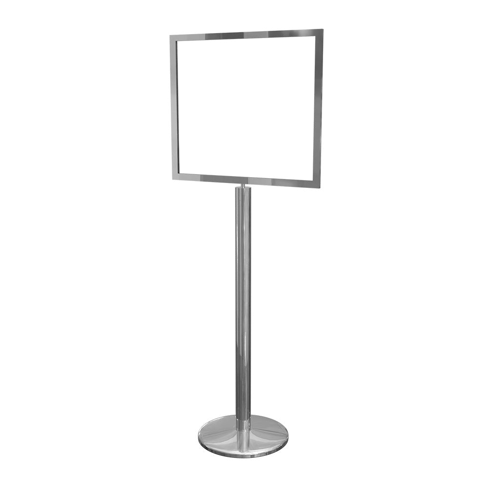 Sign Stand 22" x 28" in Polished Stainless finish