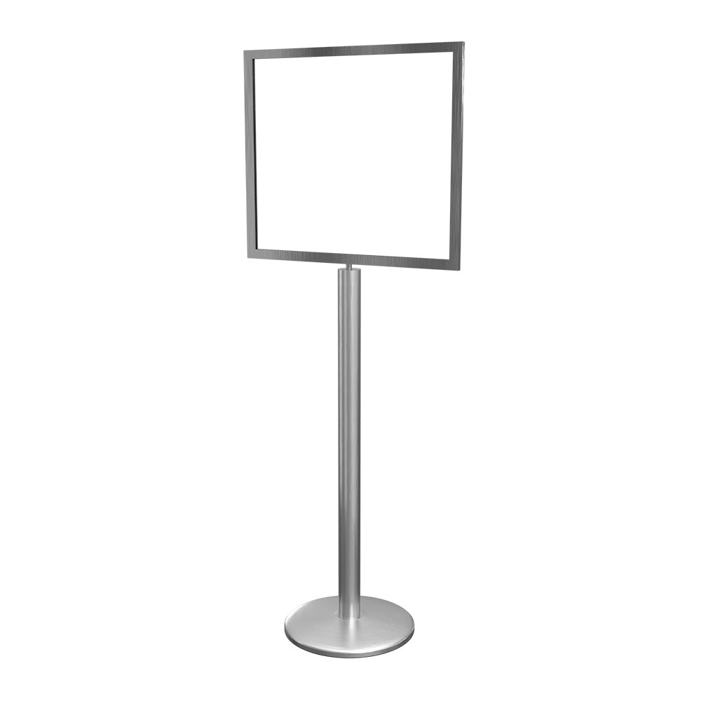 Sign Stand 22" x 28" in Satin Stainless finish