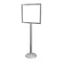 Sign Stand 22" x 28" in Satin Stainless finish