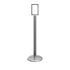 Sign Stand 7" x 11" in Satin Stainless finish