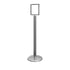 Sign Stand 8.5" x 11" in Satin Stainless finish