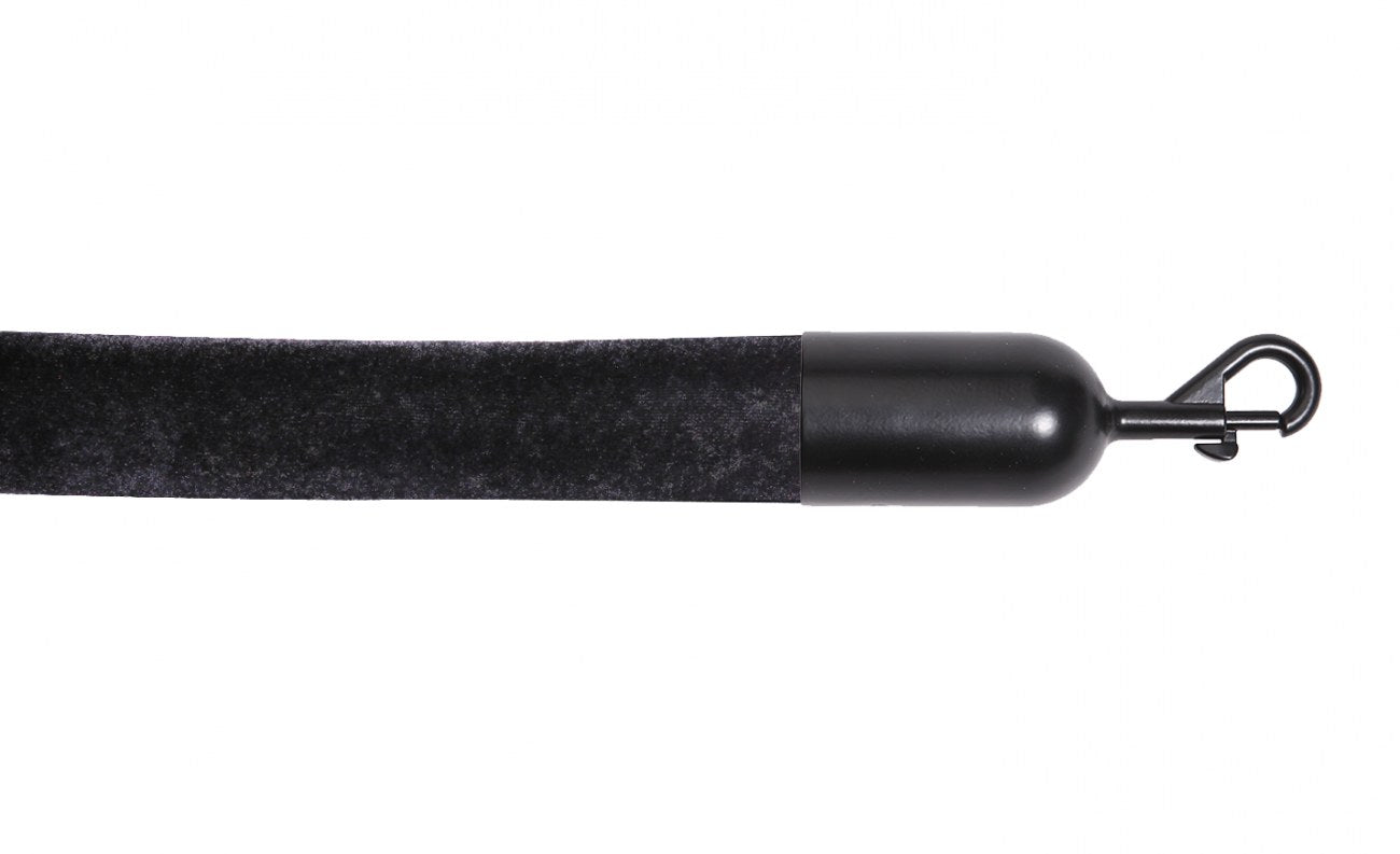 Crowd Control Barrier Stanchions Velour Rope 1.5" Diameter Snap Ends-QS