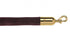 Crowd Control Barrier Stanchions Velour Rope 1.5" Diameter Snap Ends-QS
