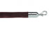 Crowd Control Barrier Stanchions Velour Rope 1.5" Diameter Snap Ends-QS