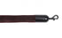 Crowd Control Barrier Stanchions Velour Rope 1.5" Diameter Snap Ends-QS